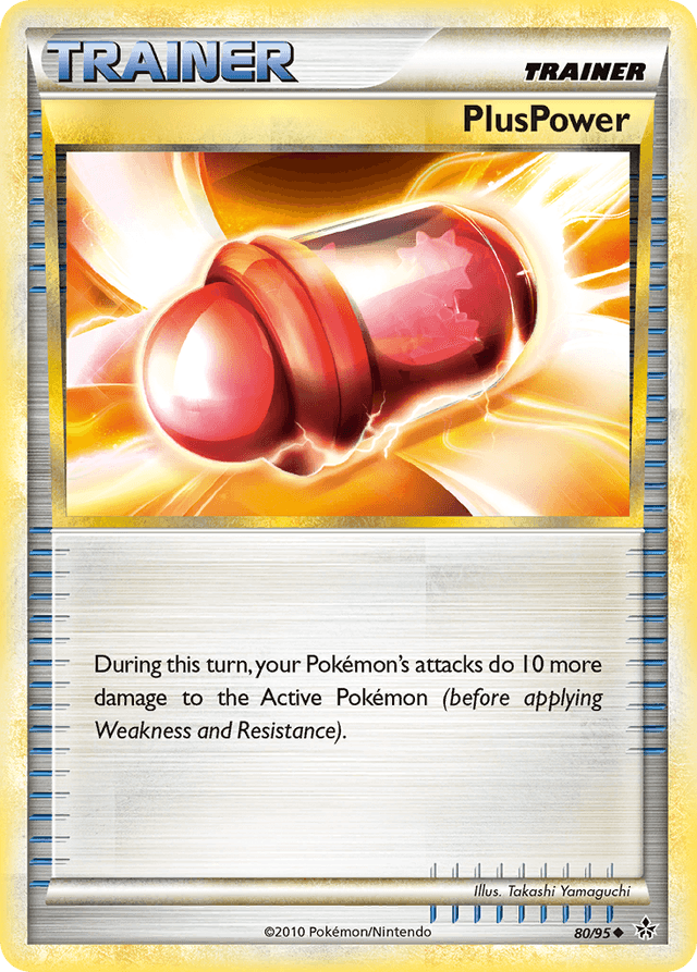 Carta PlusPower 80/95 do set HS—Unleashed — Pokémon TCG | Bynx