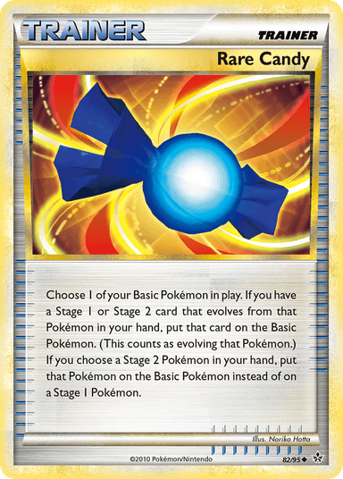 Carta Rare Candy 82/95 do set HS—Unleashed — Pokémon TCG | Bynx