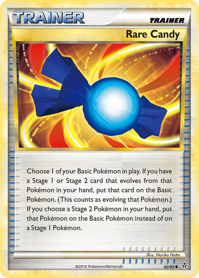 Carta Rare Candy 82/95 do set HS—Unleashed — Pokémon TCG | Bynx