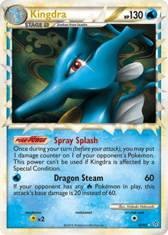 Kingdra 85/95 — Revelado