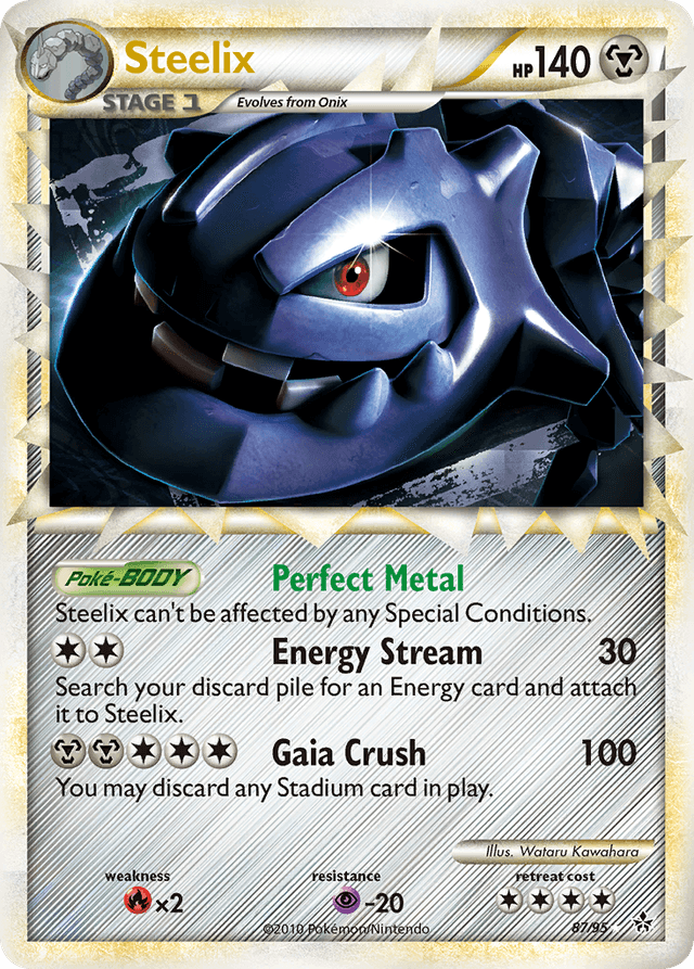 Carta Steelix 87/95 do set HS—Unleashed — Pokémon TCG | Bynx