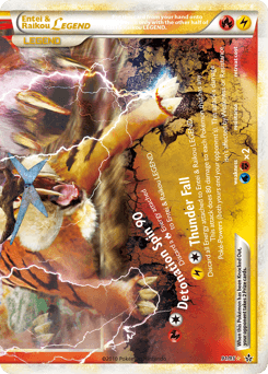 Entei & Raikou LEGEND 91 — HS—Unleashed
