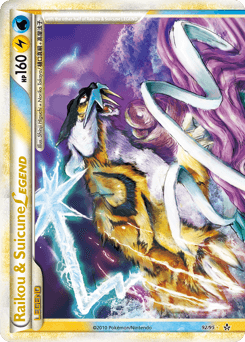 Raikou & Suicune LEGEND 92 — HS—Unleashed