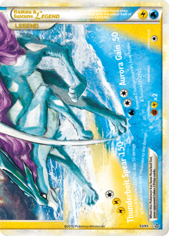 Raikou & Suicune LEGEND 93 — HS—Unleashed