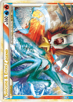 Suicune & Entei LEGEND 94/95 — Revelado