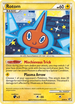 Rotom 20/90 — Destemido