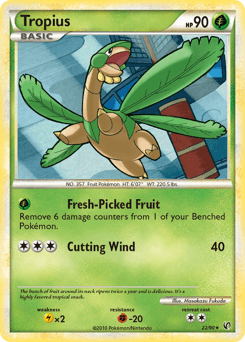 Tropius 22/90 — Destemido