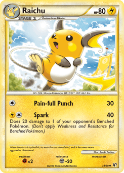 Raichu 33 — HS—Undaunted