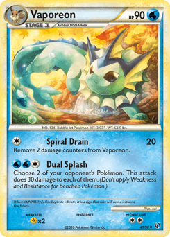 Vaporeon 41 — HS—Undaunted