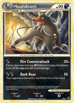 Houndoom 5 — HS—Undaunted