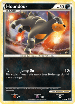Houndour 54/90 — Destemido