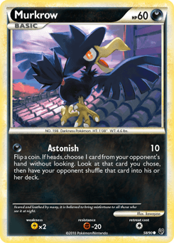 Murkrow 58/90 — Destemido