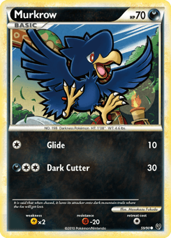Murkrow 59/90 — Destemido