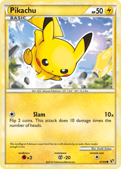Pikachu 61 — HS—Undaunted