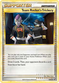 Team Rocket's Trickery 78/90 — Destemido