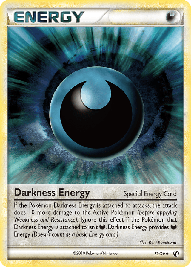 Carta Darkness Energy 79/90 do set HS—Undaunted — Pokémon TCG | Bynx