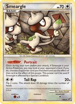 Smeargle 8 — HS—Undaunted