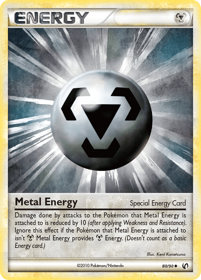 Carta Metal Energy 80/90 do set HS—Undaunted — Pokémon TCG | Bynx