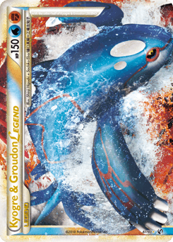 Kyogre & Groudon LEGEND 87 — HS—Undaunted