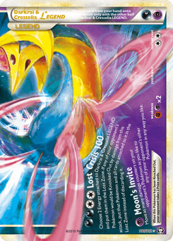 Carta Darkrai & Cresselia LEGEND 100 do set HS—Triumphant — Pokémon TCG | Bynx