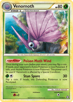 Venomoth 11/102 — Triunfante