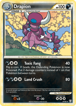 Drapion 4/102 — Triunfante