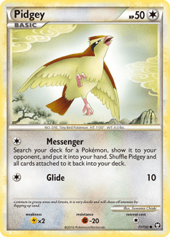 Pidgey 71/102 — Triunfante