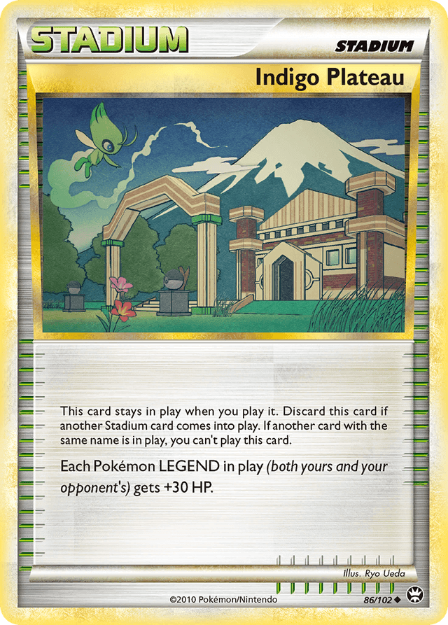 Carta Indigo Plateau 86/102 do set HS—Triumphant — Pokémon TCG | Bynx