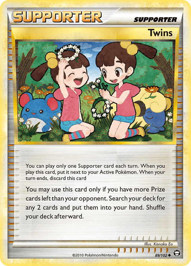 Carta Twins 89/102 do set HS—Triumphant — Pokémon TCG | Bynx