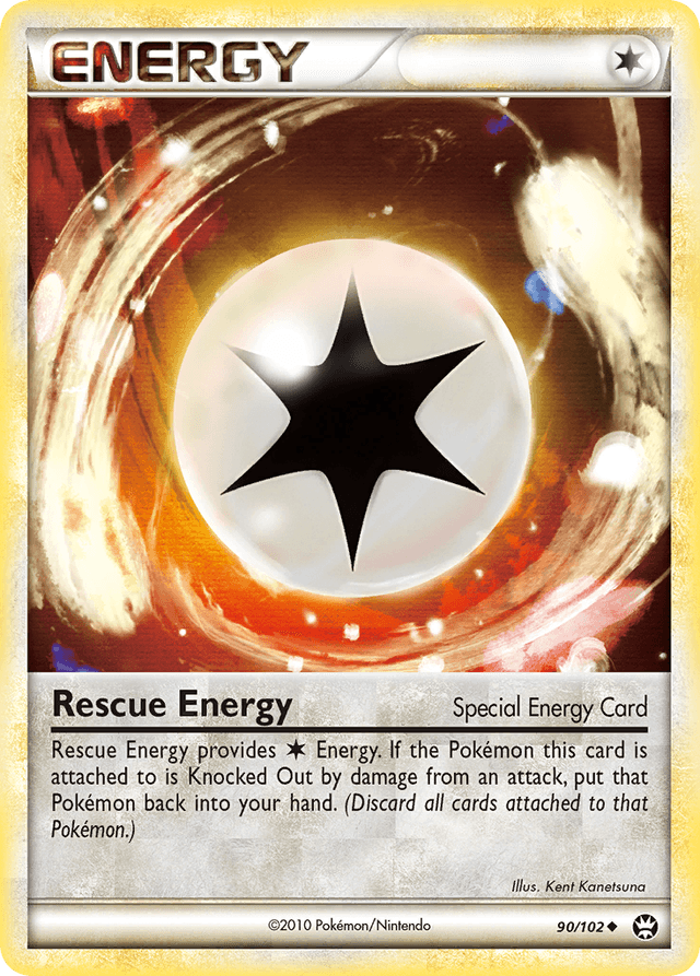 Carta Rescue Energy 90/102 do set HS—Triumphant — Pokémon TCG | Bynx