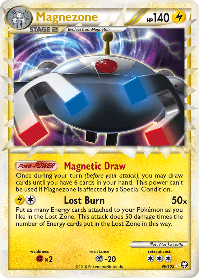 Carta Magnezone 96/102 do set HS—Triumphant — Pokémon TCG | Bynx
