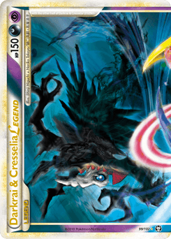 Darkrai & Cresselia LEGEND 99 — HS—Triumphant
