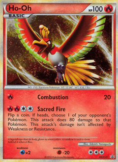 Ho-Oh HGSS01 — HGSS Black Star Promos