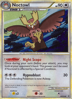Noctowl HGSS06 — HGSS Black Star Promos