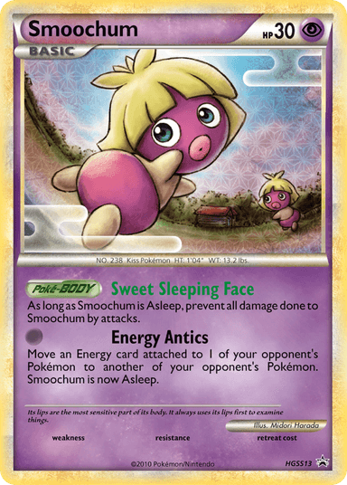 Carta Smoochum HGSS13/25 do set HGSS Black Star Promos — Pokémon TCG | Bynx