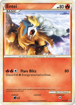 Entei HGSS20 — HGSS Black Star Promos