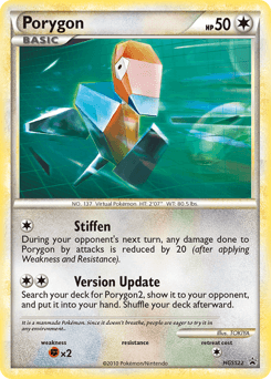 Porygon HGSS22 — HGSS Black Star Promos
