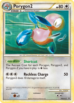 Porygon2 HGSS23 — HGSS Black Star Promos