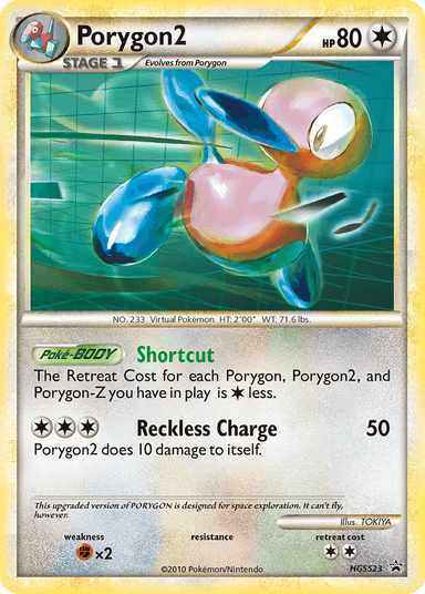 Carta Porygon2 HGSS23/25 do set HGSS Black Star Promos — Pokémon TCG | Bynx