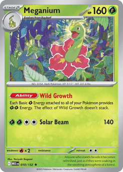 Meganium 10 — Mega Evolution
