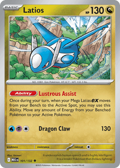 Latios 101/132 — Megaevolução