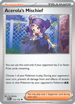 Acerola's Mischief 113/132 — Megaevolução