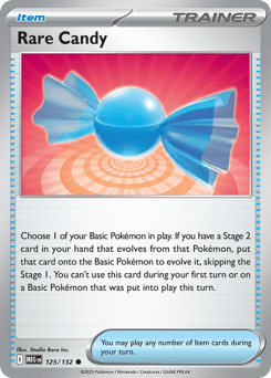 Rare Candy 125/132 — Megaevolução