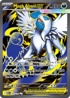 Mega Absol ex 161/132 — Megaevolução