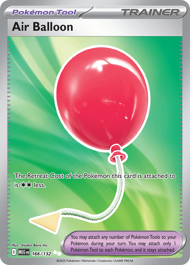 Carta Air Balloon 166/132 do set Mega Evolution — Pokémon TCG | Bynx