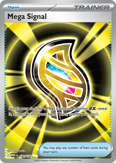 Carta Mega Signal 171/132 do set Mega Evolution — Pokémon TCG | Bynx