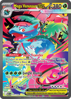 Mega Venusaur ex 177/132 — Megaevolução