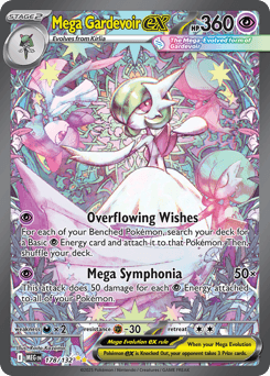 Mega Gardevoir ex 178 — Mega Evolution