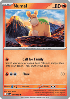 Numel 21 — Mega Evolution
