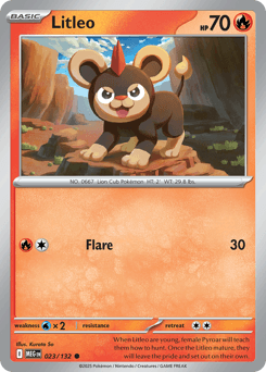 Litleo 23/132 — Megaevolução